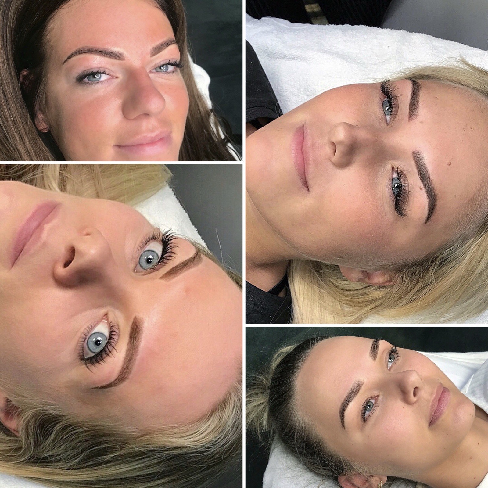 Resultater af PowderBrows udført i Nordic Hairlounge